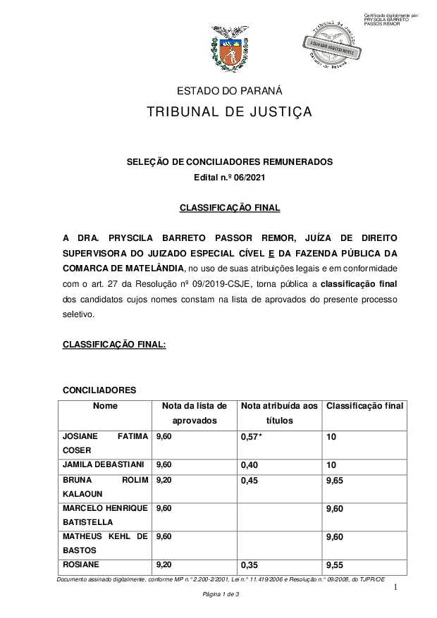 Disponibilizado em 09/12/2021