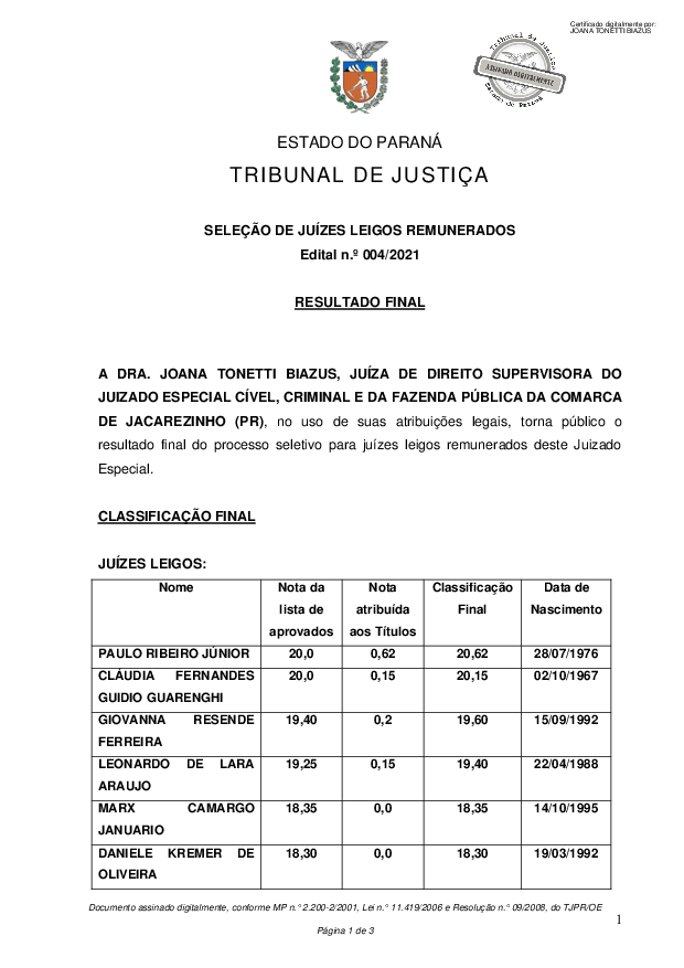 Disponibilizado em 13/12/2021