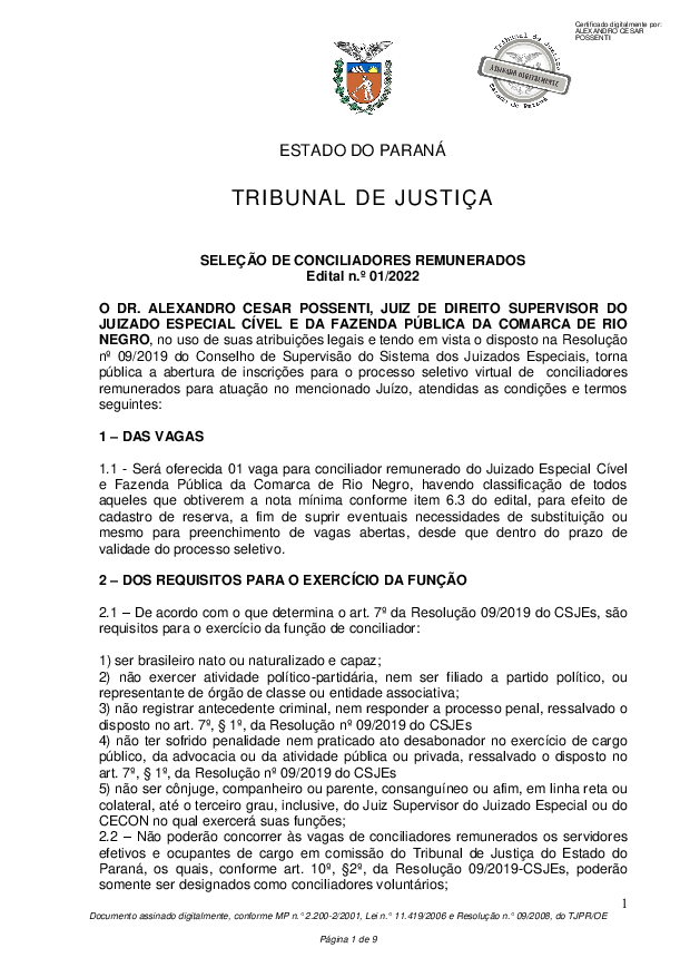 Disponibilizado em 03/02/2022